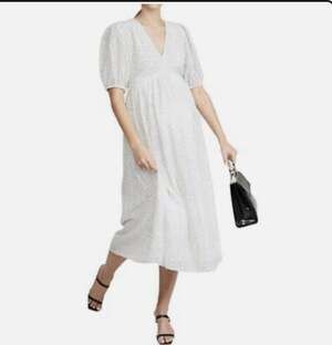 HATCH Collection The Melanie Polka Dot Maternity Dress Size 1